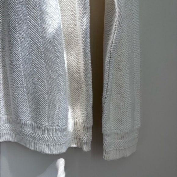 Vintage Chaps Ralph Lauren Cream Crewneck Sweater - Picture 5 of 5